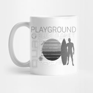 Playground Surf Stand Waves Planet Earth Playground Good Vibes Free Spirit Mug